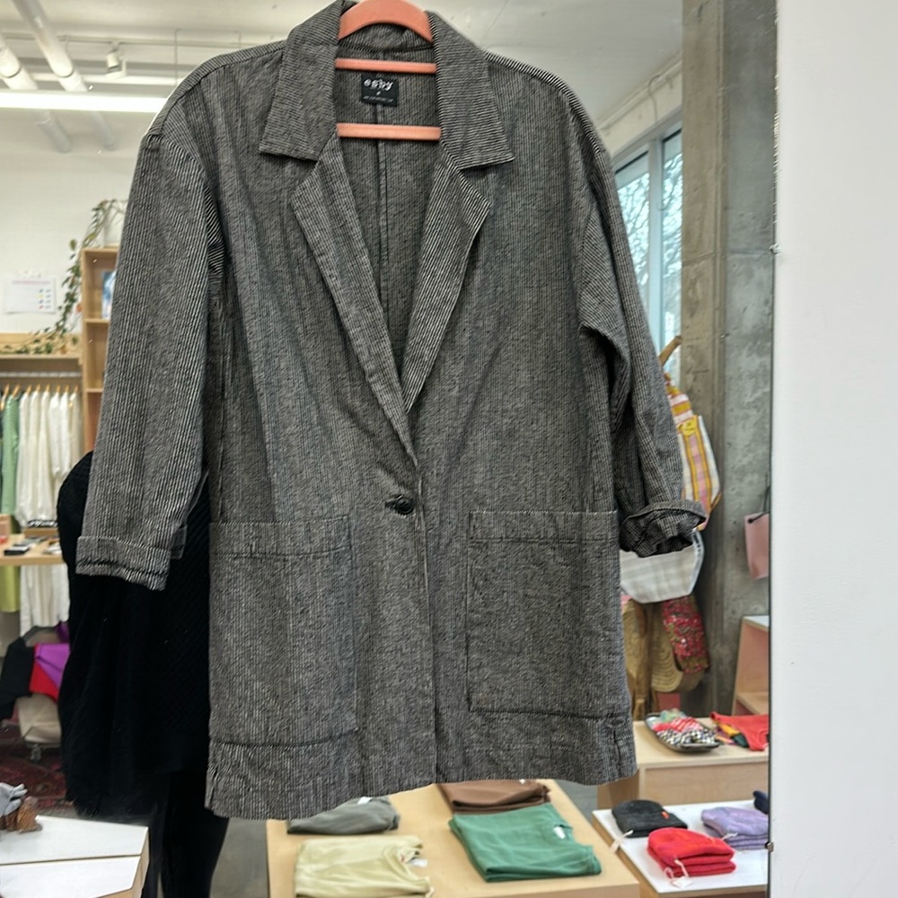 Esby striped blazer